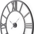 Iron Analog Round Wall Clock