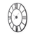 Iron Analog Round Wall Clock