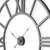 Iron Analog Round Wall Clock