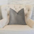 Plutus New Wave Hillside Brown Luxury Throw Pillow