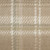 12' Taupe and Ivory Plaid Runner Rug