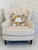 Plutus Maya De Aqua Floral Multi Color Luxury Throw Pillow 
