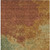 9' X 12' Terra Cotta Copper And Green Abstract Washable Indoor Outdoor Area Rug
