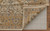 4' X 6' Ivory Gray and Tan Wool Oriental Hand Knotted Area Rug With Fringe