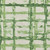 8' X 10' Artichoke Green And Emerald Striped Washable Indoor Outdoor Area Rug