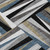 9' X 12' Black Gray And Ivory Geometric Washable Indoor Outdoor Area Rug