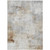 10' X 14' Beige Gray And Khaki Abstract Washable Indoor Outdoor Area Rug