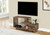 47" Brown Cabinet Enclosed Storage TV Stand
