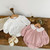 Baby Girl Solid Color Long Sleeve Loose Cotton Bodysuit