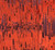 Plutus Luminous Skyscraper Luxury Throw Pillow in Orange Red Tones 