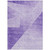 5' X 8' Purple And Ivory Abstract Washable Indoor Outdoor Area Rug