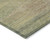 10' X 14' Artichoke Green Fern Green And Gold Abstract Washable Indoor Outdoor Area Rug