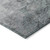 8' Taupe Brown And Silver Round Abstract Washable Indoor Outdoor Area Rug