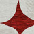 8' Burgundy Beige And Ivory Round Abstract Washable Indoor Outdoor Area Rug
