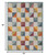 5' X 7' Orange And Ivory Indoor Outdoor Area Rug