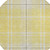 8' Yellow Black And Ivory Round Plaid Washable Indoor Outdoor Area Rug