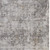 2' X 3' Ivory Taupe and Gray Abstract Power Loom Distressed Area Rug With Fringe