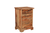 30" Natural Solid Wood Three Drawers Filing Cabinet