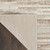 6' Ivory and Gray Abstract Non Skid Runner Rug