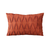Plutus Red Tucked Solid Color Luxury Throw Pillow