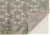 4' X 6' Ivory Gray and Pink Wool Floral Hand Knotted Area Rug