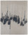 4' X 6' Gray Ivory and Blue Abstract Hand Tufted Area Rug