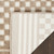 5' X 7' Brown Geometric Area Rug