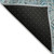 5' X 8' Teal Blue Gray And Charcoal Geometric Washable Indoor Outdoor Area Rug