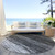8' Gray Silver And Ivory Round Ombre Washable Indoor Outdoor Area Rug