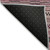 3' X 5' Pink And Taupe Striped Washable Indoor Outdoor Area Rug