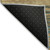 5' X 8' Wheat Brown And Teal Blue Striped Washable Indoor Outdoor Area Rug