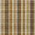 3' X 5' Wheat Ivory And Brown Plaid Washable Indoor Outdoor Area Rug