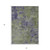 5' X 8' Olive Green And Dark Purple Abstract Washable Indoor Outdoor Area Rug