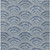 5' X 8' Denim Blue Navy Blue And Ivory Geometric Washable Indoor Outdoor Area Rug