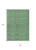5' X 8' Sage Fern Green And Peach Geometric Washable Indoor Outdoor Area Rug