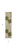 8' Ivory Green And Dark Green Floral Indoor Outdoor Runner Rug