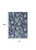 6' X 9' Navy Blue And Ivory Floral Indoor Outdoor Area Rug