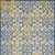 7' X 10' Ivory Blue And Yellow Trellis Indoor Outdoor Area Rug