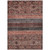3' X 5' Rust Gray And Salmon Medallion Washable Indoor Outdoor Area Rug