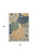5' X 8' Blue Yellow And Blue Floral Indoor Outdoor Area Rug