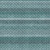 5' X 8' Teal Blue And Aqua Striped Washable Indoor Outdoor Area Rug
