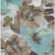 5' X 8' Khaki And Taupe Floral Washable Indoor Outdoor Area Rug