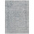 3' X 5' Silver And Beige Abstract Washable Indoor Outdoor Area Rug