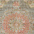 5' X 8' Brown Floral Medallion Washable Indoor Outdoor Area Rug