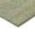 3' X 5' Wheat And Sage Striped Washable Indoor Outdoor Area Rug
