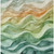5' X 8' Teal Blue Abstract Washable Indoor Outdoor Area Rug