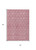 5' X 8' Pink And Purple Geometric Washable Indoor Outdoor Area Rug