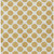 5' X 8' Gold And Ivory Polka Dot Washable Indoor Outdoor Area Rug