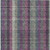 3' X 5' Plum Eggplant And Gray Plaid Washable Indoor Outdoor Area Rug