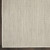 6' Ivory And Silver Geometric Indoor Outdoor Runner Rug